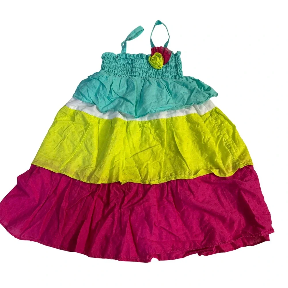 Penelope Mack retro style layered sundress girls size 3T